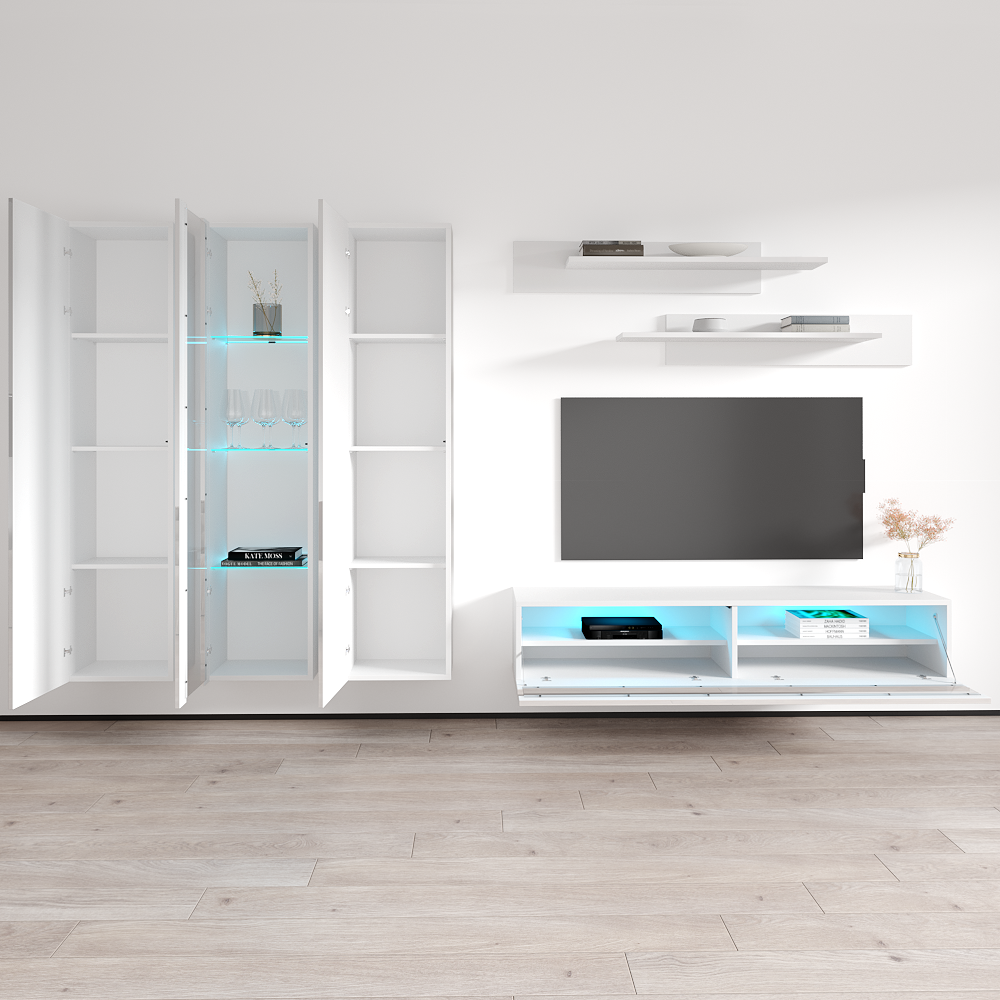 Fly C 35TV Floating Entertainment Center - Meble Furniture