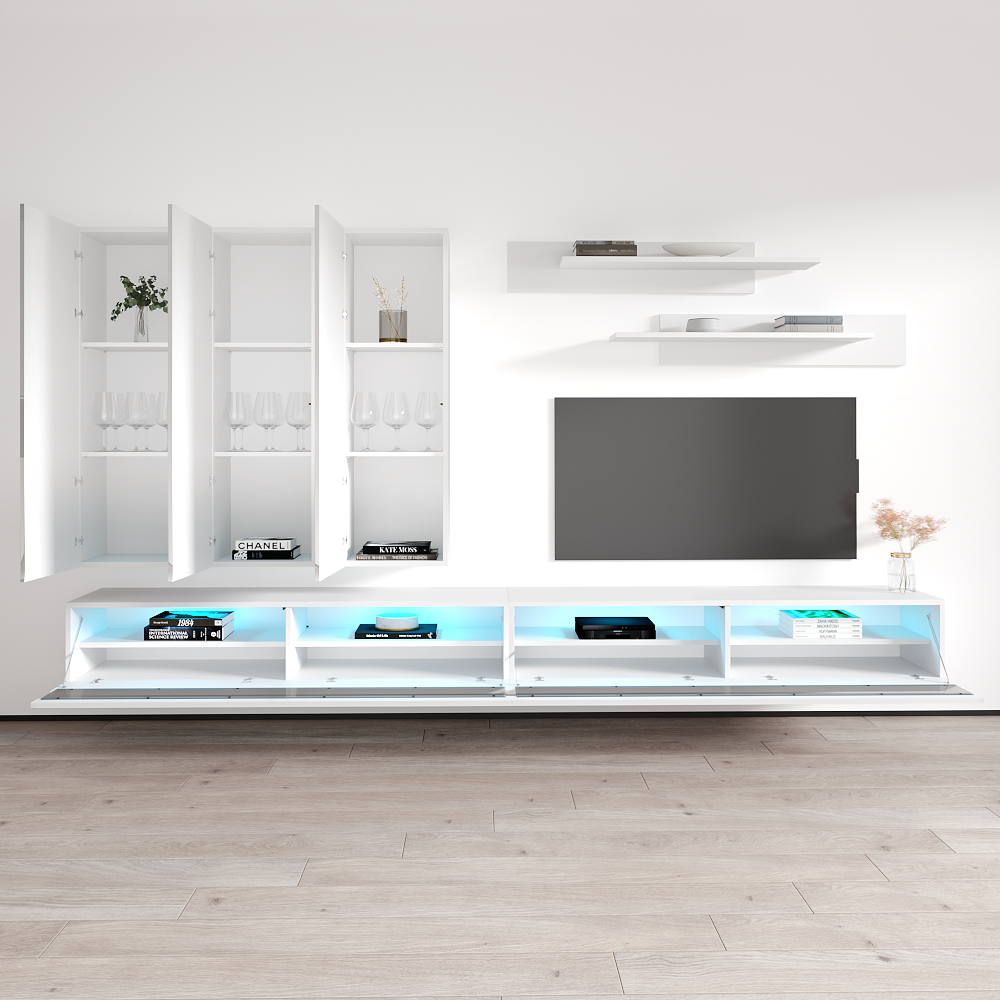 Fly E 35TV Floating Entertainment Center - Meble Furniture