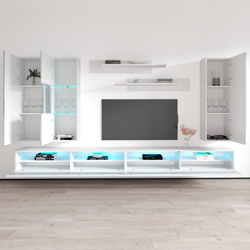 Fly E 35TV Floating Entertainment Center - Meble Furniture
