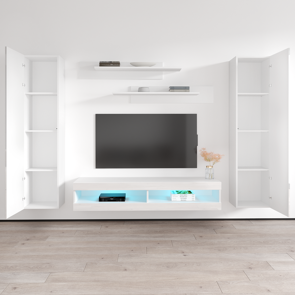 Fly A 34TV Floating Entertainment Center - Meble Furniture