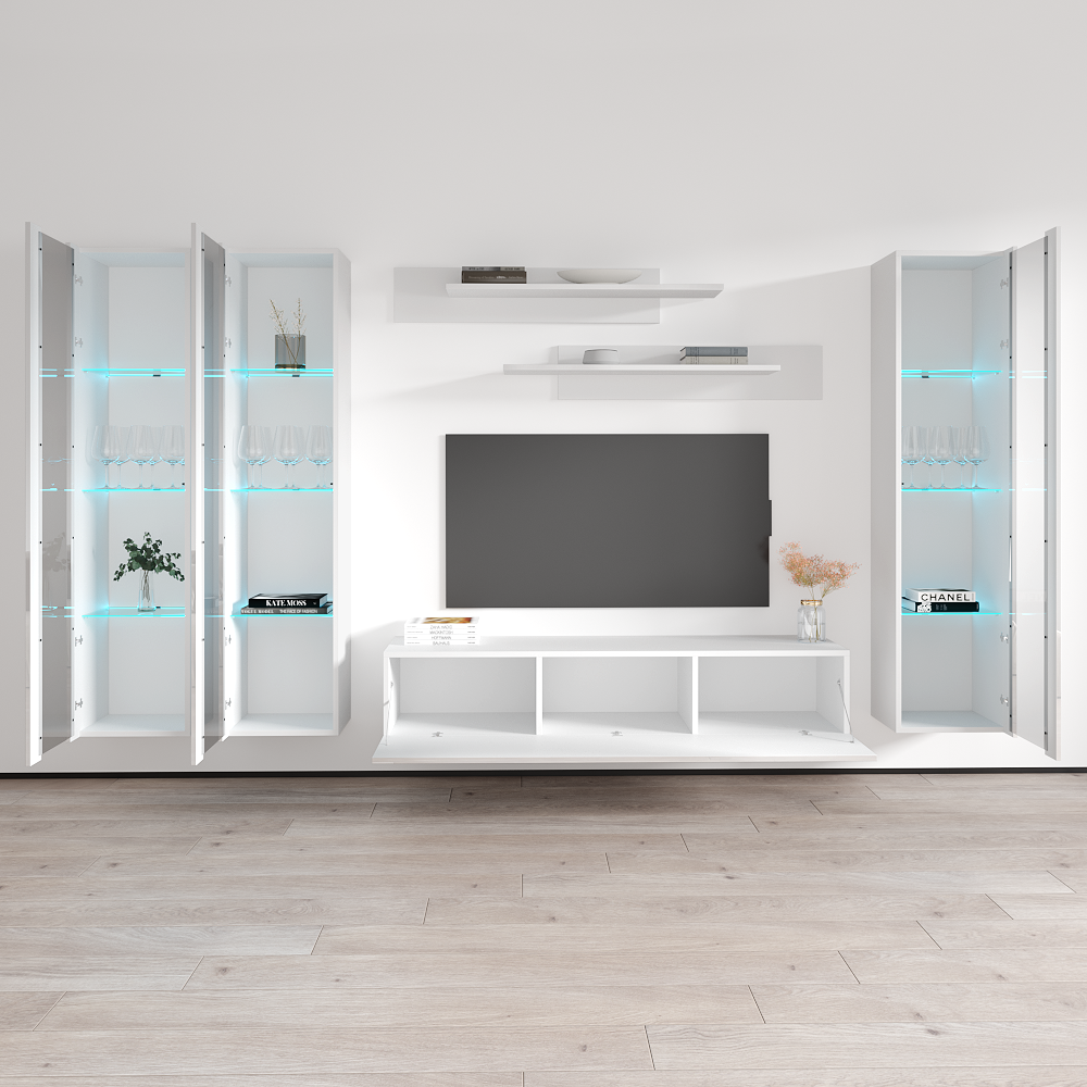 Fly C 30TV Floating Entertainment Center - Meble Furniture