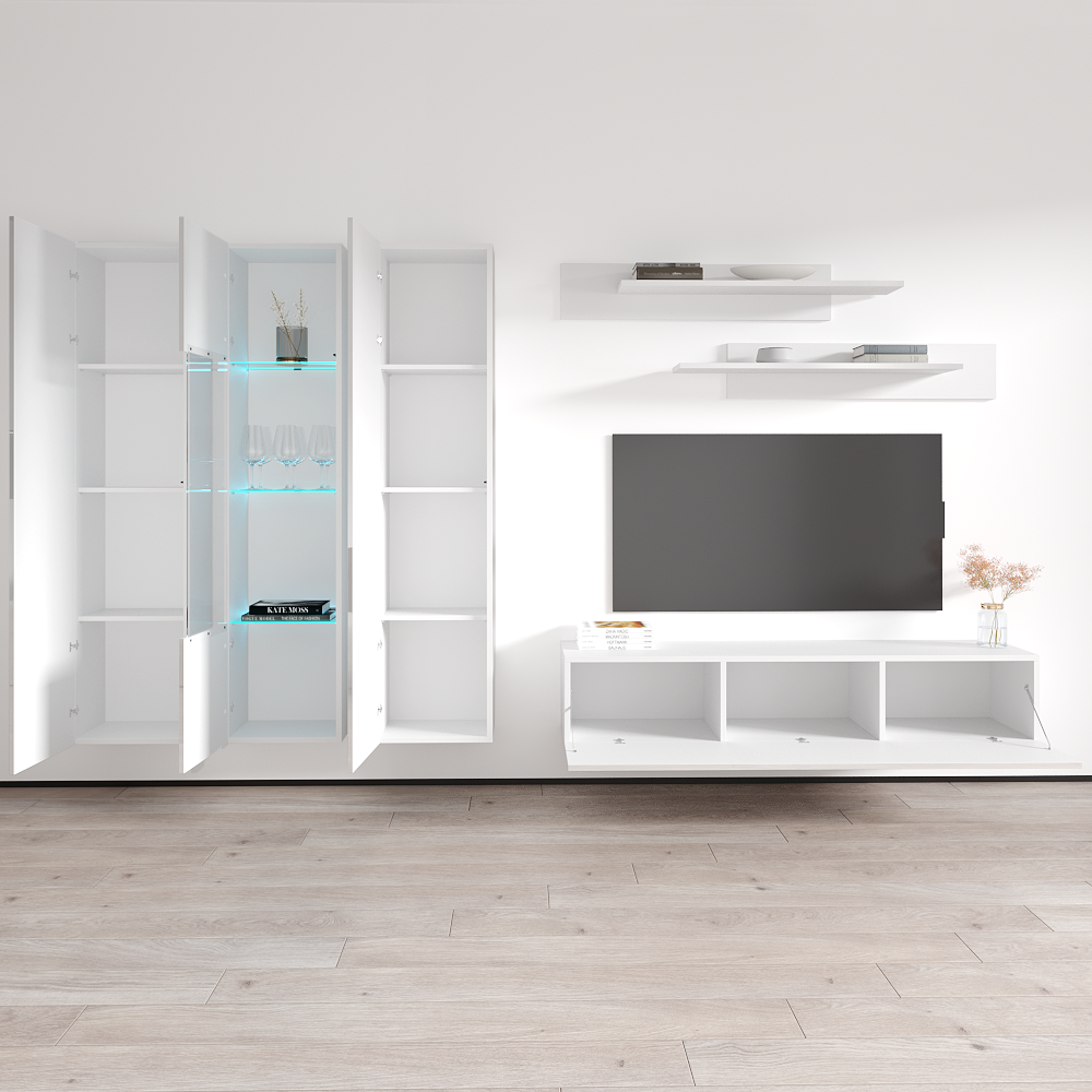 Fly C 30TV Floating Entertainment Center - Meble Furniture