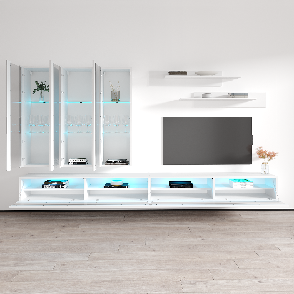 Fly E 35TV Floating Entertainment Center - Meble Furniture