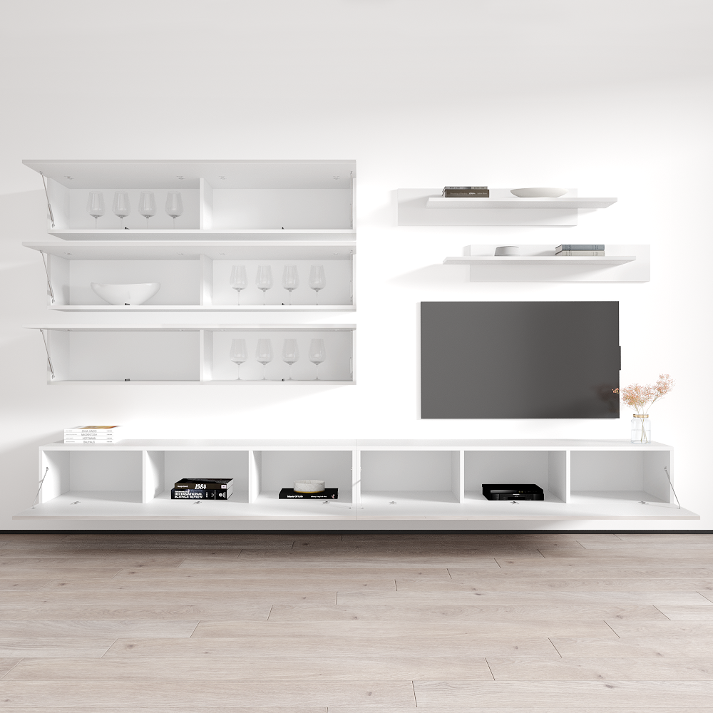 Fly J 30TV Floating Entertainment Center - Meble Furniture