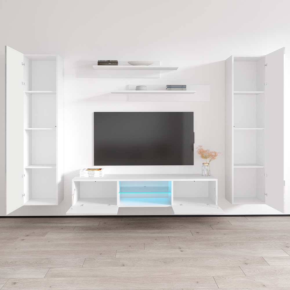 Fly A 33TV Floating Entertainment Center - Meble Furniture