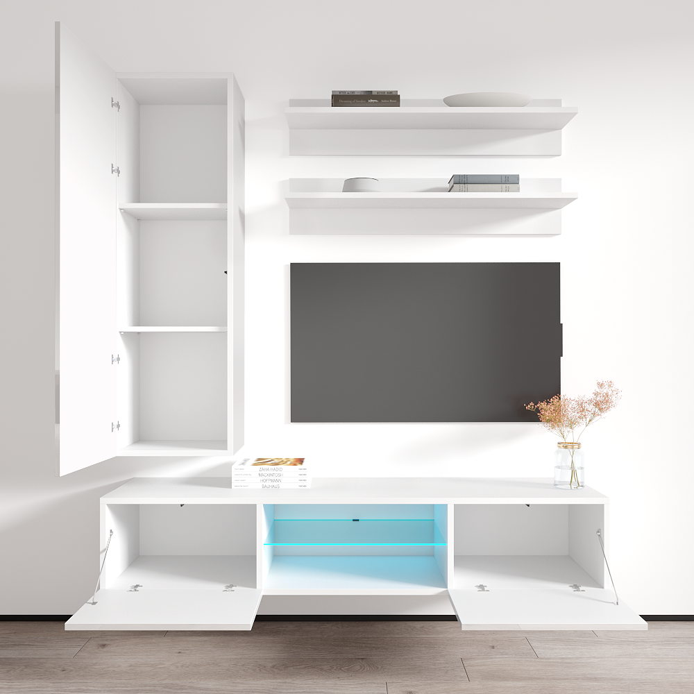 Fly H 33TV Floating Entertainment Center - Meble Furniture