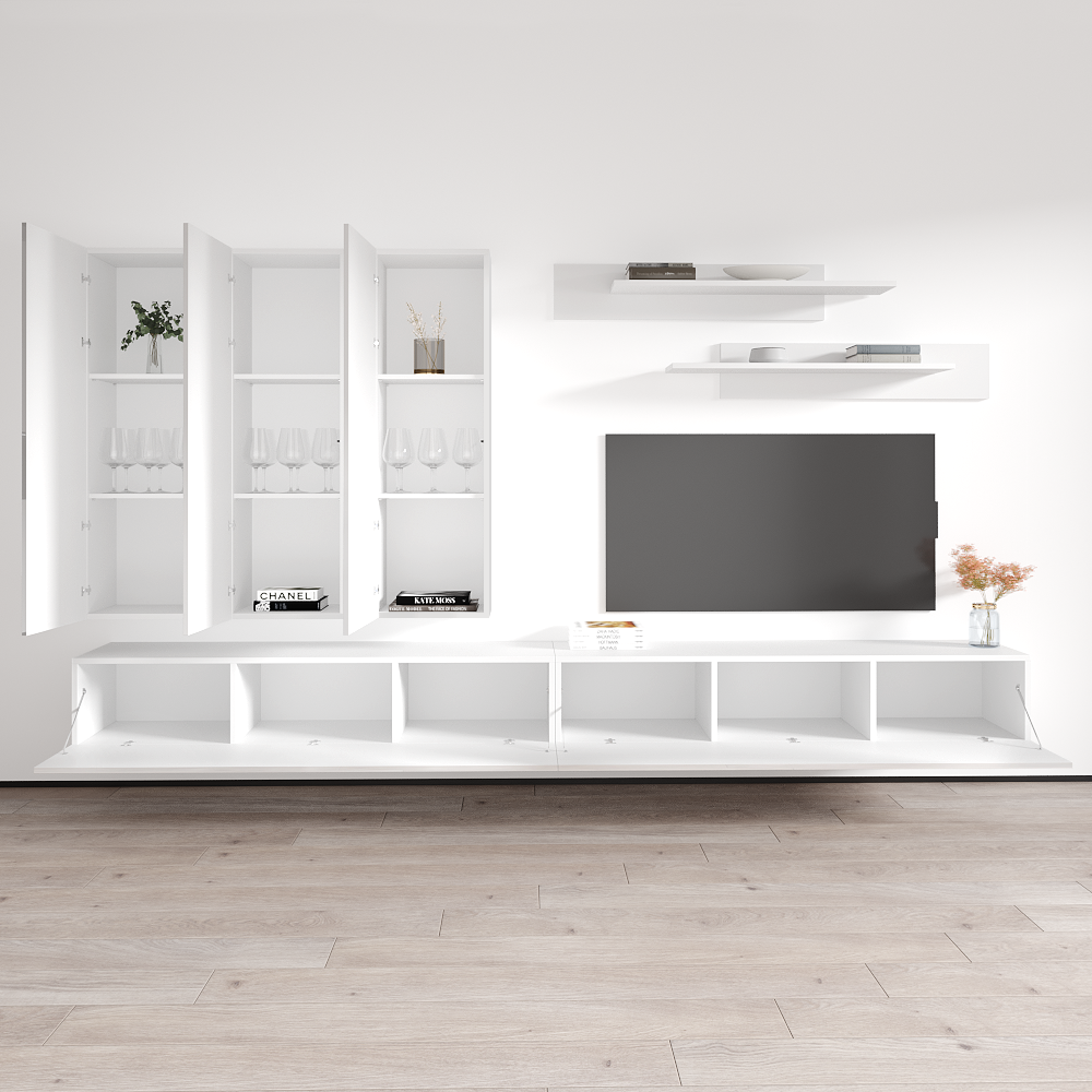 Fly E 30TV Floating Entertainment Center - Meble Furniture
