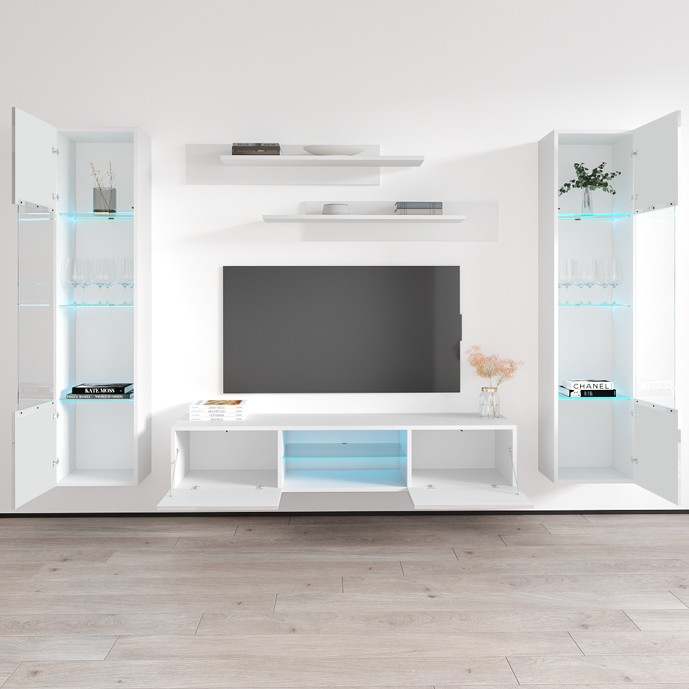 Fly A 33TV Floating Entertainment Center - Meble Furniture