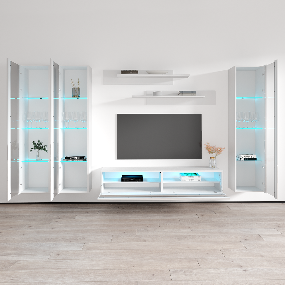 Fly C 35TV Floating Entertainment Center - Meble Furniture
