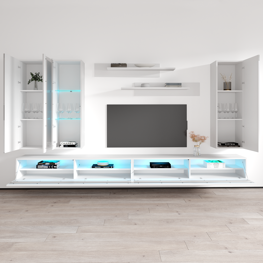 Fly E 35TV Floating Entertainment Center - Meble Furniture
