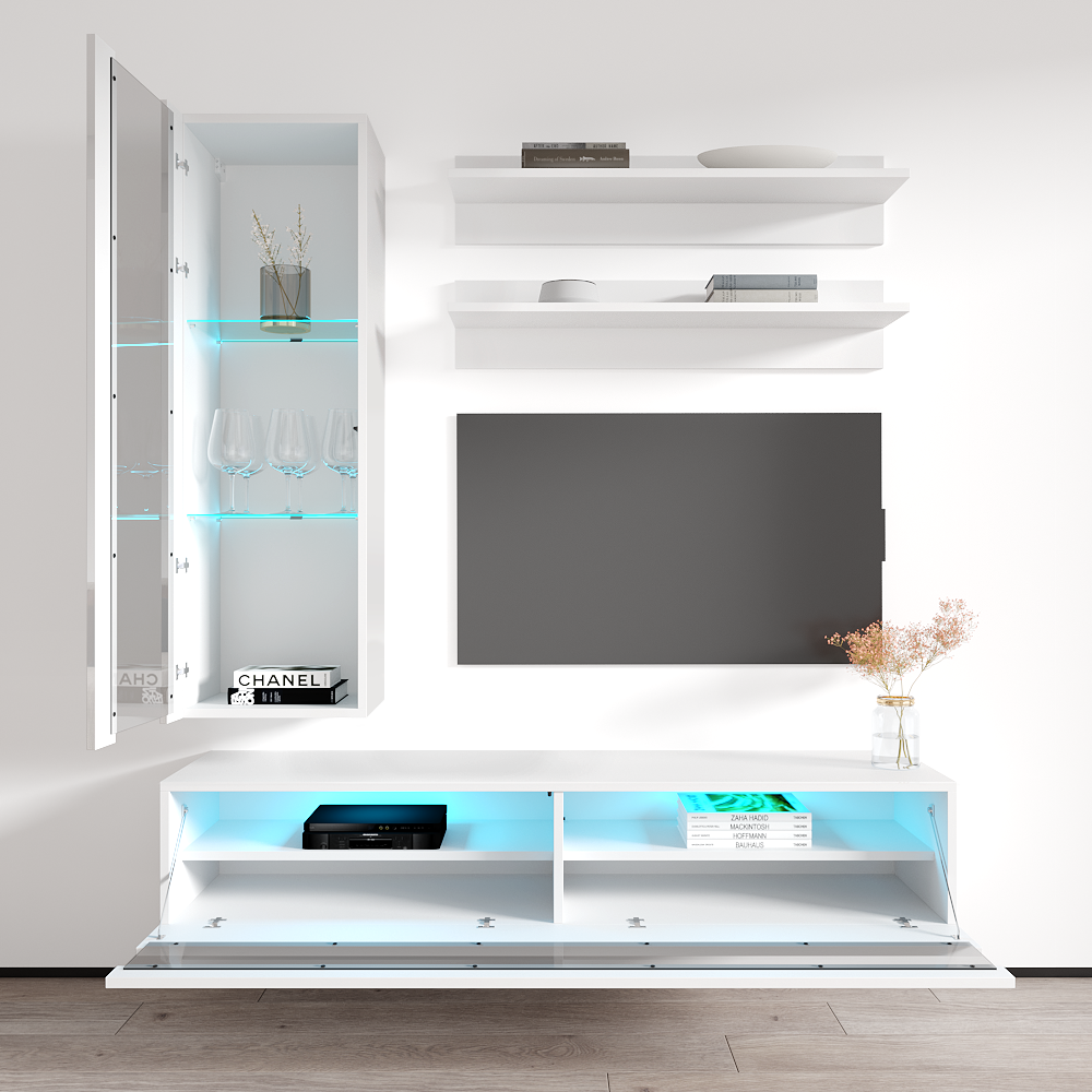 Fly H 35TV Floating Entertainment Center - Meble Furniture