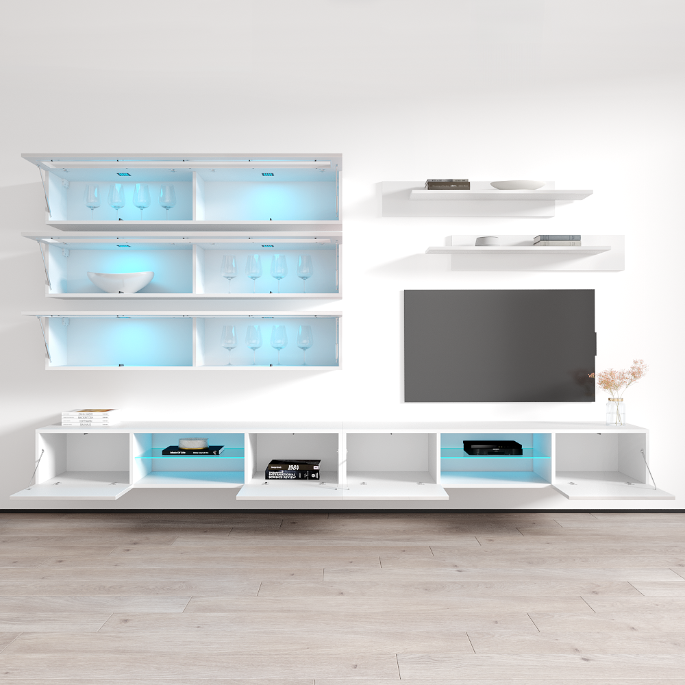 Fly J 33TV Floating Entertainment Center - Meble Furniture