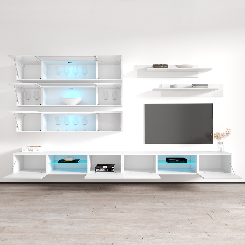Fly J 33TV Floating Entertainment Center - Meble Furniture
