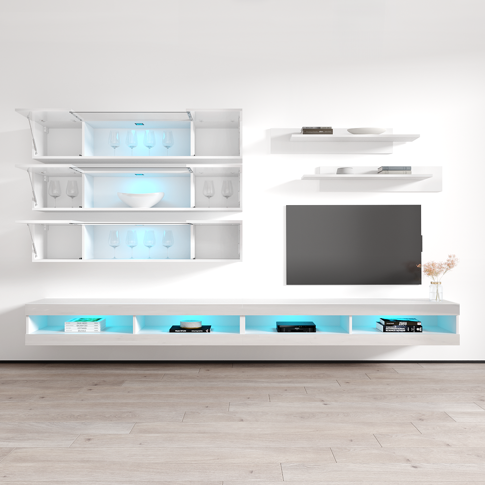 Fly J 34TV Floating Entertainment Center - Meble Furniture