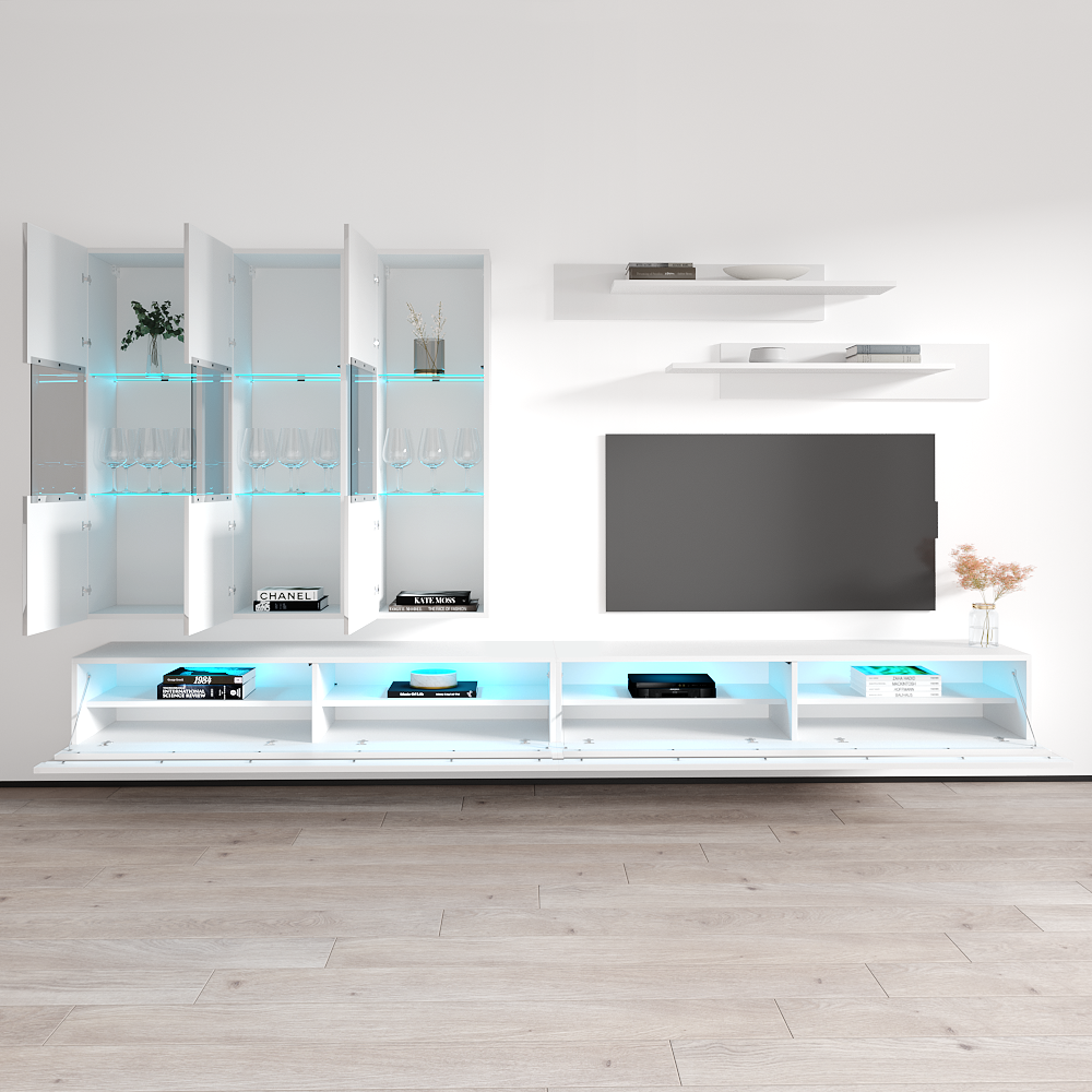 Fly E 35TV Floating Entertainment Center - Meble Furniture