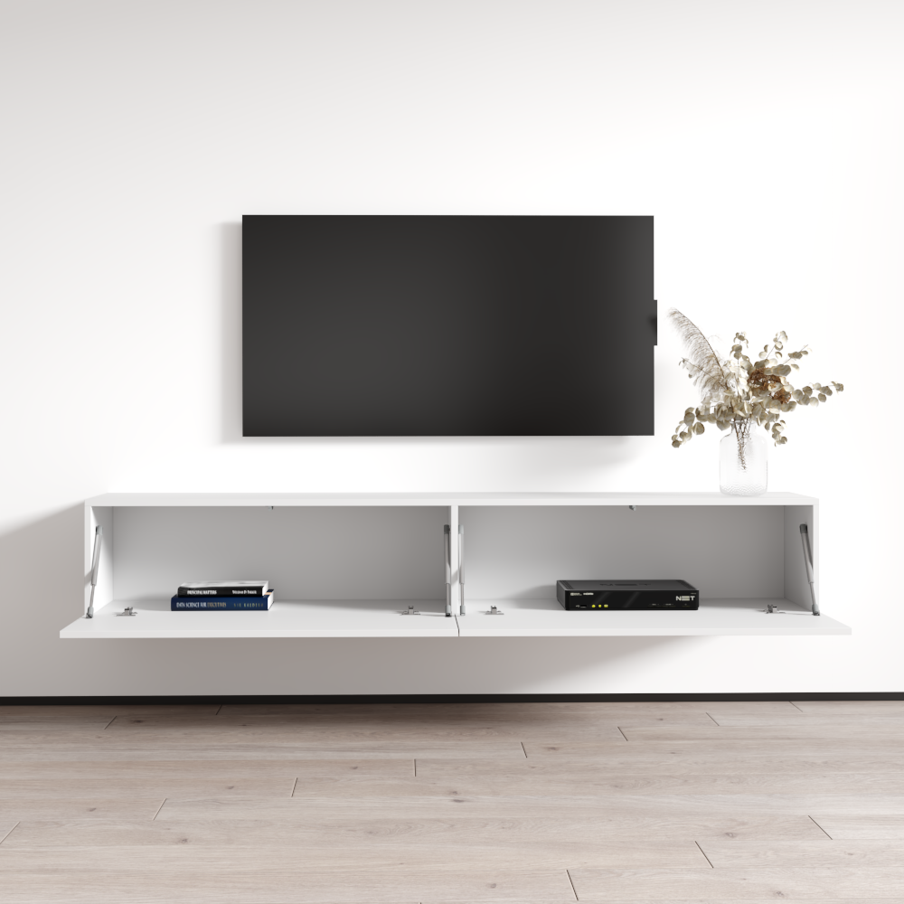 Berno Wall Mounted Floating 71" TV Stand - Meble Furniture