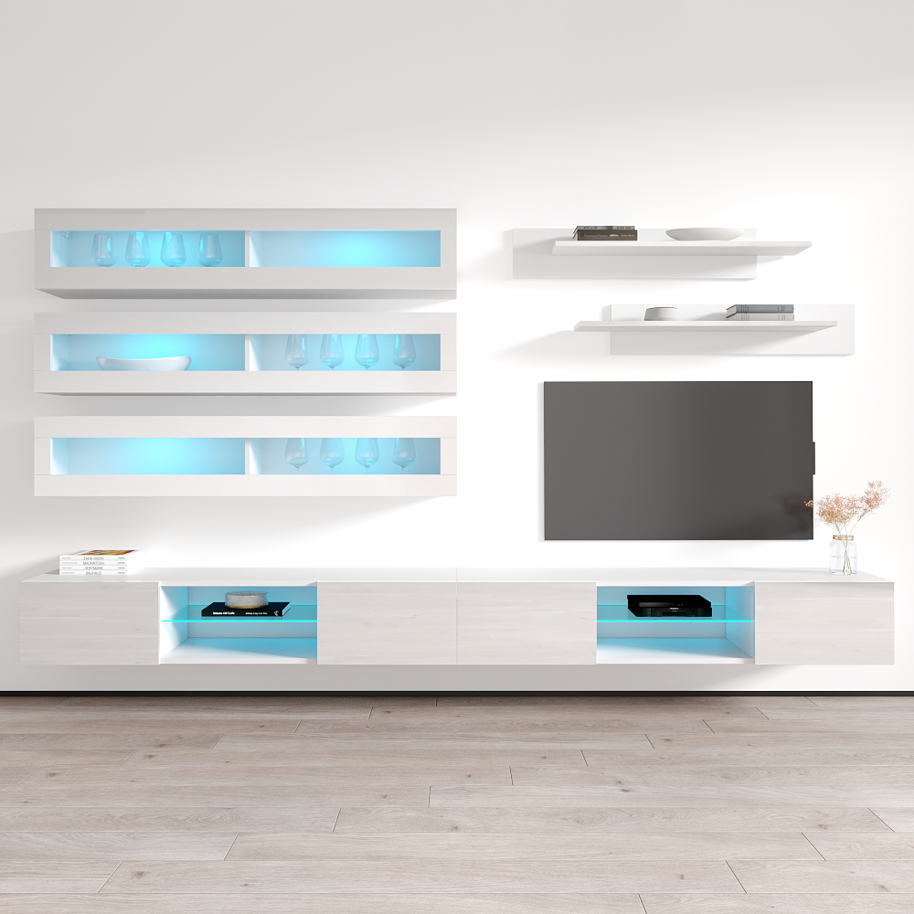 Fly J 33TV Floating Entertainment Center - Meble Furniture
