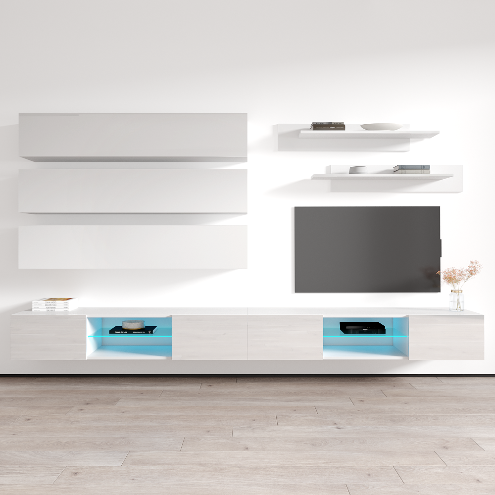 Fly J 33TV Floating Entertainment Center - Meble Furniture
