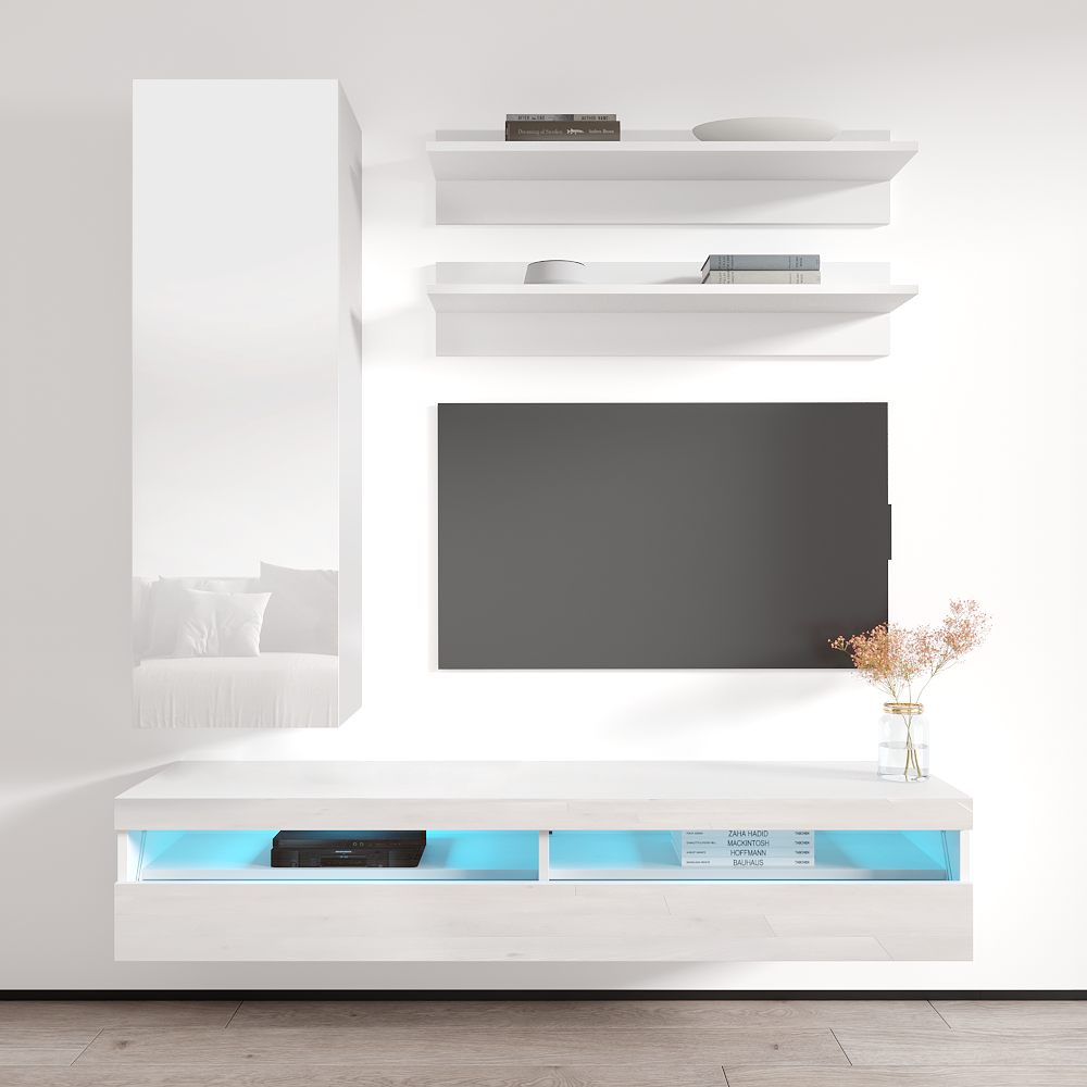 Fly H 35TV Floating Entertainment Center - Meble Furniture