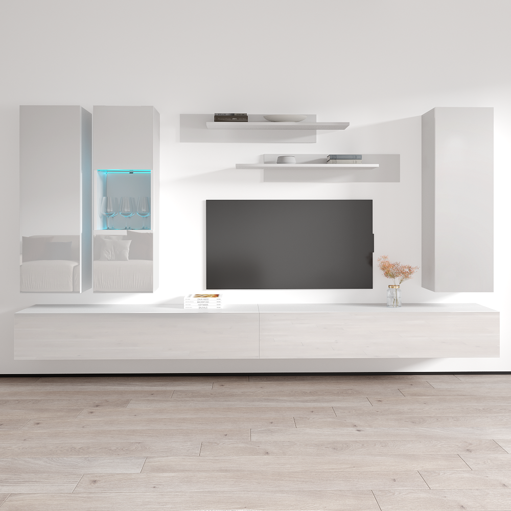 Fly E 30TV Floating Entertainment Center - Meble Furniture