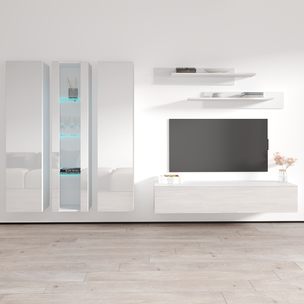 Fly C 30TV Floating Entertainment Center - Meble Furniture
